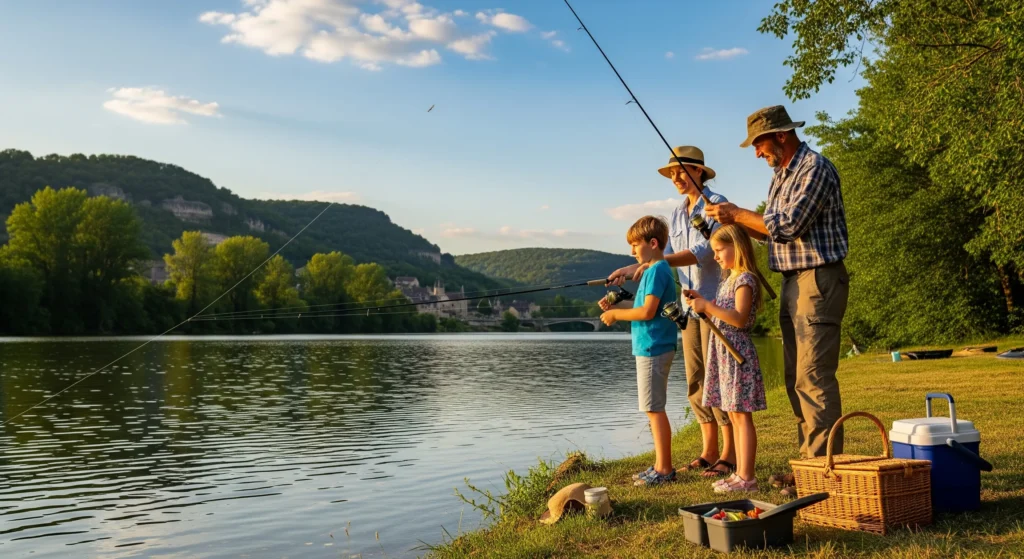 fishing on the dordogne river