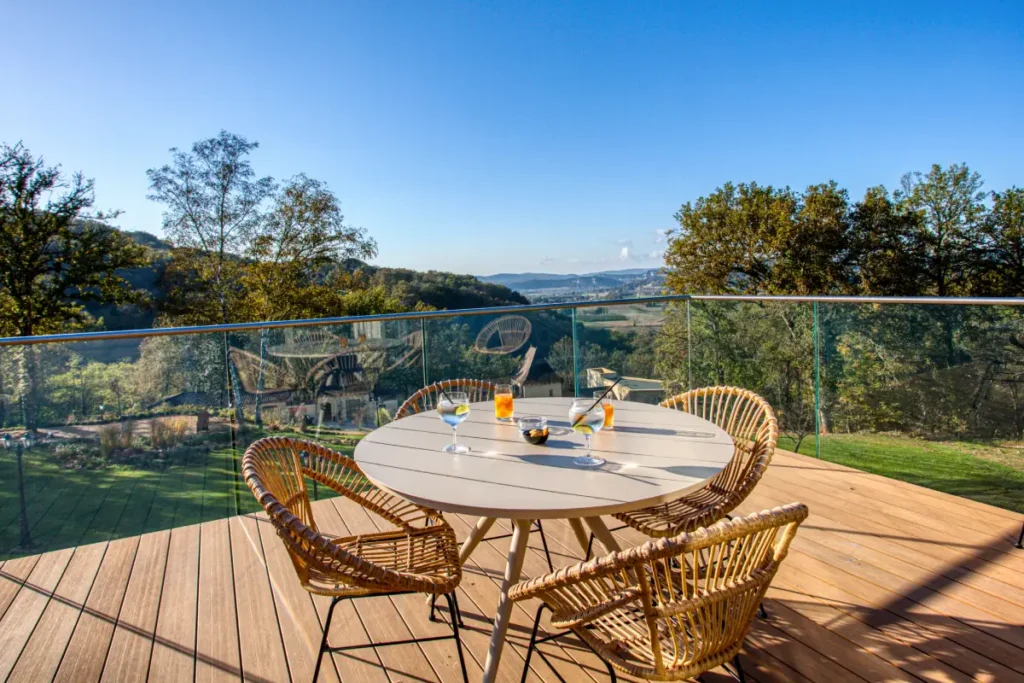 Luxury Villa Terrace La Perle de Domme france